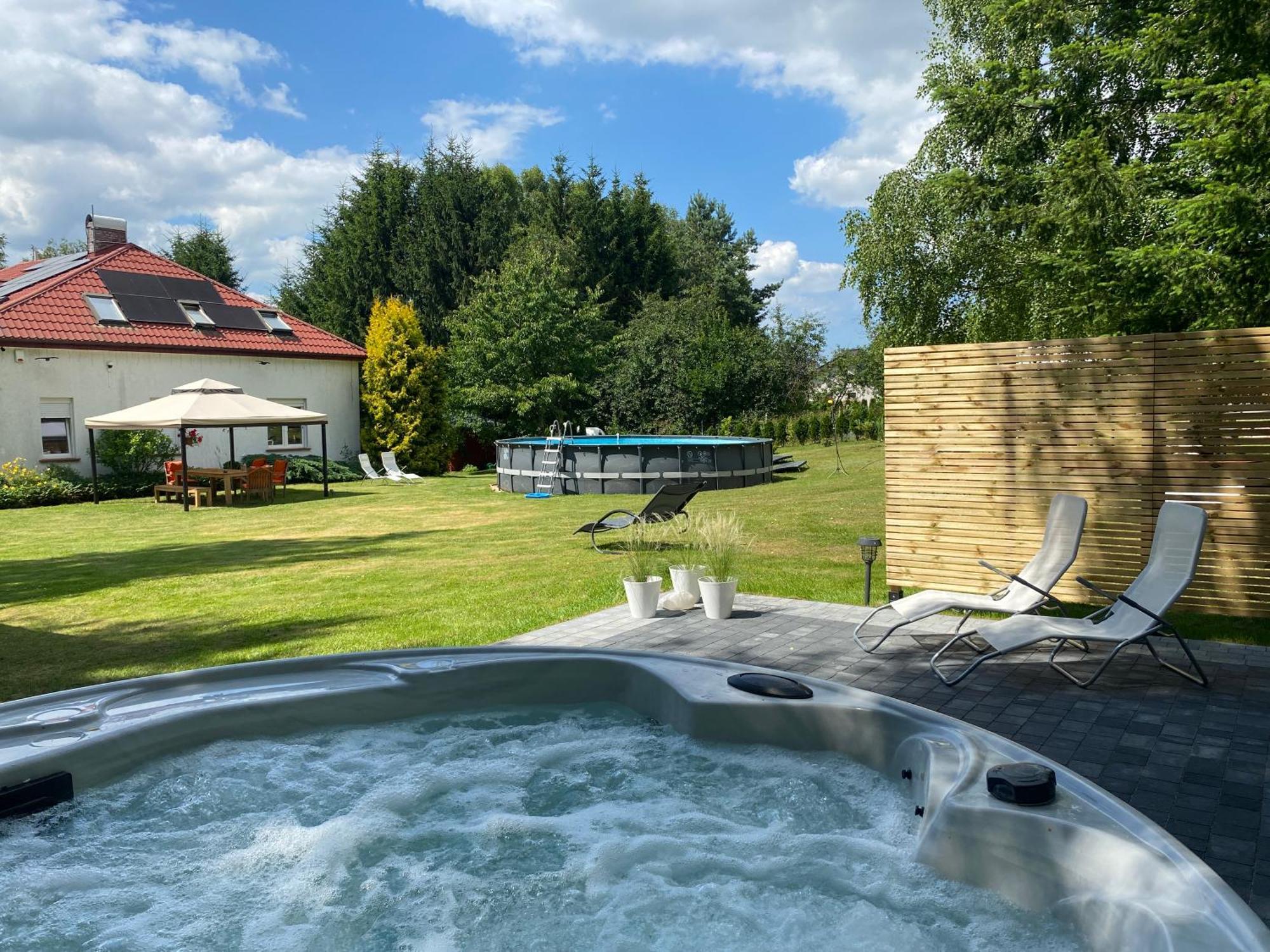 Willa Tini Sauna Basen Gościno Buitenkant foto